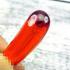 Leklai Kaew Naga Eye Healing Crystal Stone Power Win Red Tooth Thai Amulet 18126