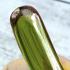 Leklai Kaew Tooth Naga Eye Healing Crystal Stone Lucky Green Thai Amulet #18128