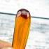 Leklai Kaew Tooth Naga Eye Healing Crystal Stone Orange Rich Thai Amulet #18129