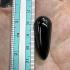 Leklai Naga Eye Healing Stone Fang Crystal Protection Black Thai Amulet #18130