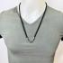 Necklace Cord Chain Nylon Metal Stainless 1hook 30cm Wearing Thai Amulet #18142
