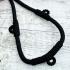 Necklace Chain Nylon Cord 3hook Adjustable Long Woven Rope Diy Thai Amulet 18143
