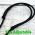 Necklace Chain Nylon Cord 3hook Adjustable Long Woven Rope Diy Thai Amulet 18143