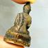 Miniature Kring Bell Buddha Bronze Magic Lucky Figure Lp Nong Thai Amulet 18145