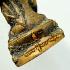 Miniature Kring Bell Buddha Bronze Magic Lucky Figure Lp Nong Thai Amulet 18145