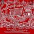 Flag Cloth Red Yantra Wealth Money Flow Millionaire Boat Swat Thai Amulet #18150