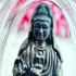 Bodhisattva Peace Mercy God Guanyin Rich Money No Debt Lp Key Thai Amulet #18151