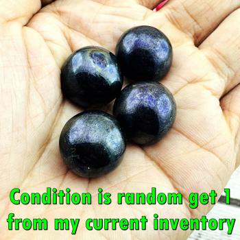 Leklai Lucky Ball Kotpi Black Shine Invincible Protection Huan Thai Amulet 18154