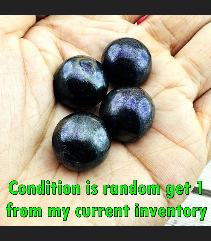 Leklai Lucky Ball Kotpi Black Shine Invincible Protection Huan Thai Amulet 18154