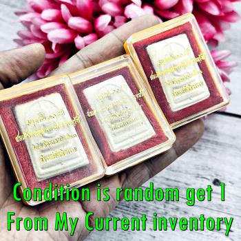 Vintage Somdej Toh WatRaKang 108year Be2523 Behind Signature Thai Amulet #18169