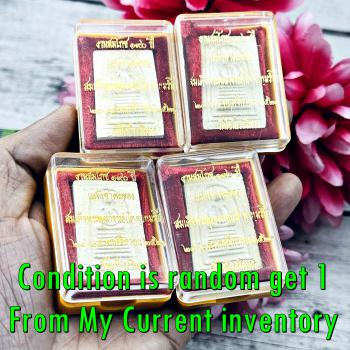 Somdej Toh 7base Row WatRaKang 190year Be2521 Behind KetChiYo Thai Amulet #18170