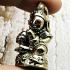 Ngan Ngung Khmer Gambling Love Spell Attract Kb Subin Silvery Thai Amulet #18173