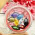 Crystal Set 9pcs Naga Eye Leklai Healing Diamond Wealth Nakee Thai Amulet #18177