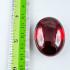 Large Oval Red Naga Eye Healing Lucky Gem Stone Leklai Crystal Thai Amulet 18178