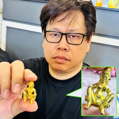 Sexy Goddess Eper Attraction Lucky Magic Love Lust Perm Be2566 Thai Amulet 18181