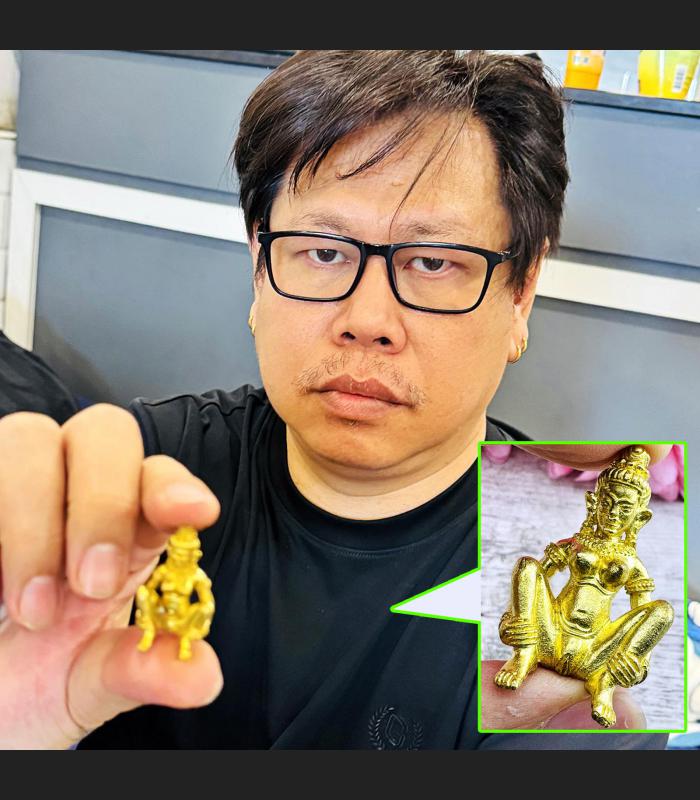 Sexy Goddess Eper Attraction Lucky Magic Love Lust Perm Be2566 Thai Amulet 18181