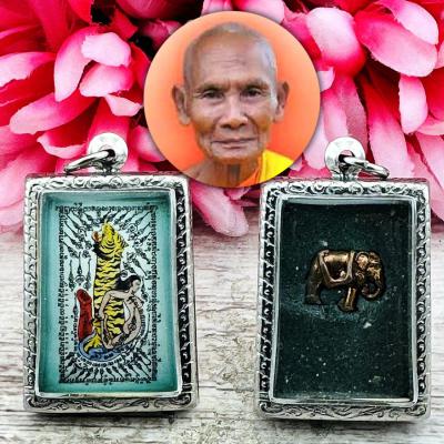 Lady Paladkik Penis Tiger Head Attract Love Lust Orgasm Wanguy Thai Amulet 18188