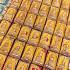 Jumbo Wall Somdej Toh WatRaKang Monk Pray Jade Crystal Leklai Thai Amulet #18214