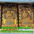 Jumbo Wall Somdej Toh WatRaKang Monk Pray Jade Crystal Leklai Thai Amulet #18214