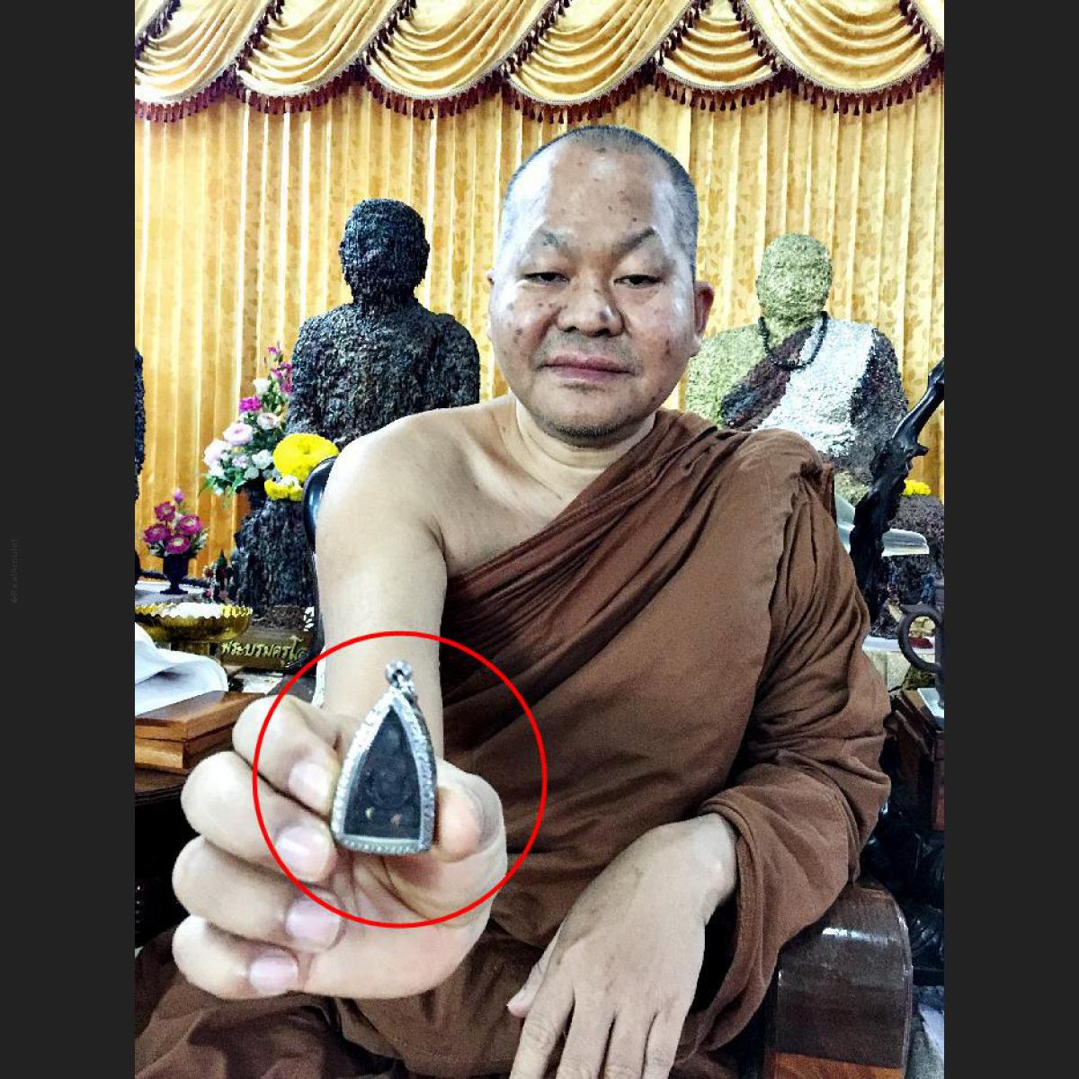 Leklai Gold Somporn Guardian Lucky Fortune Protection Immortal Thai ...