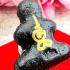 Great Shield Pidta WatSaPanSung Be2555 Closed Eye Rich Wealth Thai Amulet #18220