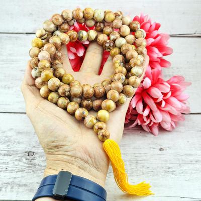 Necklace 108 Bead Buddha Dot Relic Stone SamRoiYod HinPhraTad Thai Amulet #18221