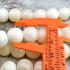 Necklace Buddha Relic White Pearl Stone SamRoiYod HinPhraTad Thai Amulet #18238