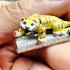 Double Takrut Tiger Leader Control Mind Command WatNok Be2555 Thai Amulet #18245