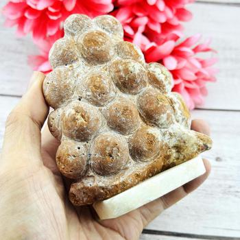 Cave Wall Guardian Stone SamRoiYod HinPhraTad Buddha Relic Thai Amulet #18245