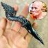 Leklai Kotipe Black Shine Mekaphat Fortune Dagger Meedmor Huan Thai Amulet 18259