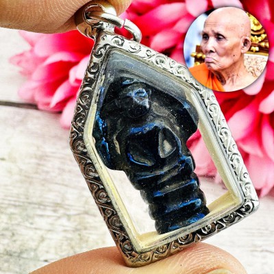 Leklai Kotipe Rainbow Mekaphat Payanak Buddha Protection Huan Thai Amulet #18280