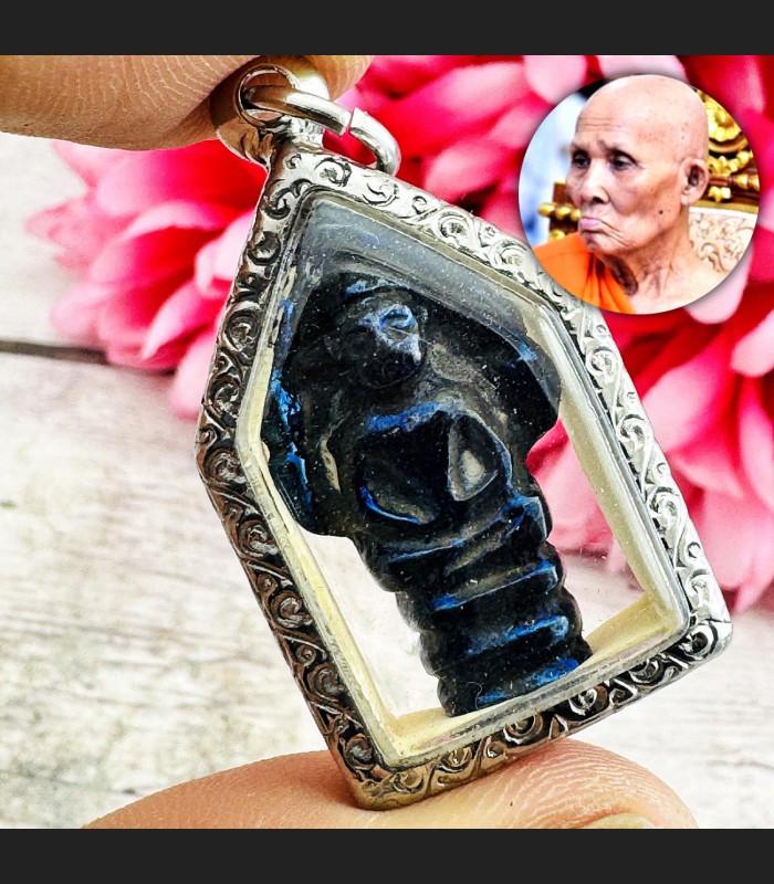 Leklai Kotipe Rainbow Mekaphat Payanak Buddha Protection Huan Thai Amulet #18280