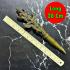 Antique Warrior Narai Deity Weapon Scepter Wand Baton Garuda Halfman Bird #18286