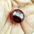 Naga Eye Leklai Magic Lucky Protection Stone Wealth Ball Red Thai Amulet #18288