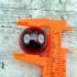 Naga Eye Leklai Magic Lucky Protection Stone Wealth Ball Red Thai Amulet #18288