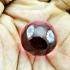 Naga Eye Leklai Magic Lucky Soulmate Love Stone Ball Pink Rose Thai Amulet 18291