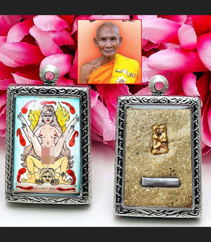 Magic Return Love Lust Eper Attract Lady Lesbian Wanguy Be2550 Thai Amulet 18296