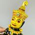 Ngan Ngung 9skull Statue Gambling Win Rich Lucky Amnaj Be2567 Thai Amulet #18309