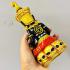 Ngan Ngung 9skull Statue Gambling Win Rich Lucky Amnaj Be2567 Thai Amulet #18309