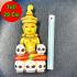 Ngan Ngung 9skull Statue Love Attract Lucky Lust Amnaj Be2567 Thai Amulet #18310