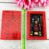 Ngan Ngung 9skull Lucky Red Wood Coffin Waxy Box Amnaj Be2567 Thai Amulet #18312