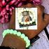 Bracelet Leklai Lucky Green Glow Stone Immortal Wealth Somporn Thai Amulet 18313