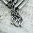 Necklace Stainless Yantra Wealth Milti Hook Trio 3monk Money Thai Amulet #18317