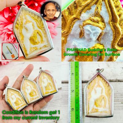 Relic Grow Khunpaen Large Chest Takrut Wheel Yant Doo Watsakae Thai Amulet 18352