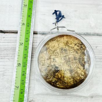 Panneng Yant Skull Whisper Lucky Money Wealth Windfall Tawee Thai Amulet #18438