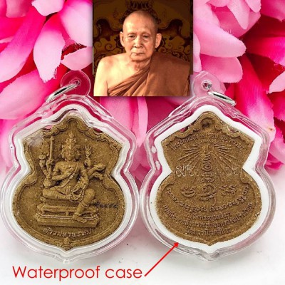 PhaPhom Magic 4Face Lucky Success Successful Fortune WatBaworn Thai Amulet 18511