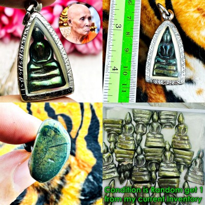 Buddha Leklai Umklum Mekasit Tewada Protection Guardian Huan Thai Amulet #18513