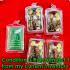 Somdej Sacred Stone Green Jade Money Rich Wealth Hong Be2556 Thai Amulet #18528