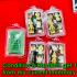 Somdej Kaiser Magic Stone Jade Green Money Wealth Hong Be2556 Thai Amulet #18529