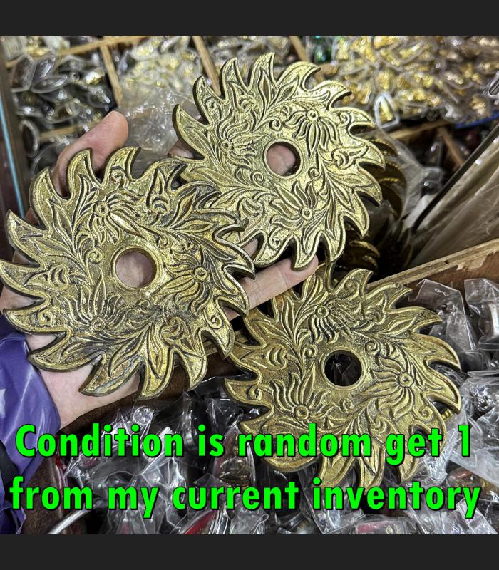 Holy Rowel Chakra Magic Ghost HUnter Protection Doo Immortal Thai Amulet #18536